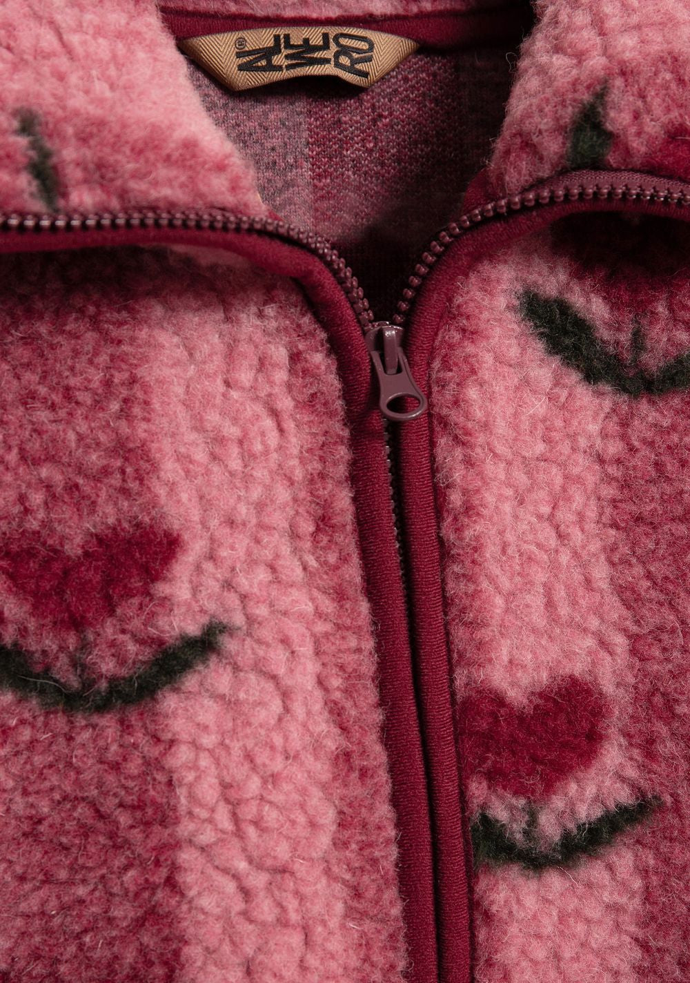 Wollen jasje - Belins UL Junior Cherry Pattern – 100% wol – Alwero