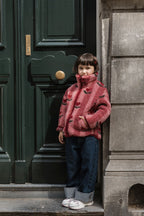 Wollen jasje - Belins UL Junior Cherry Pattern – 100% wol – Alwero