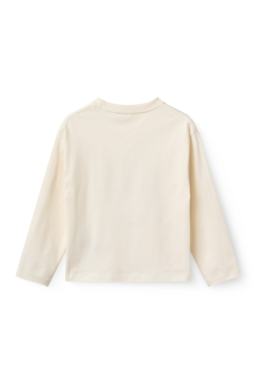 Top met lange mouwen - Astro cowboy longsleeve top - White - Biologisch katoen - Copenhagen Colors - achterkant