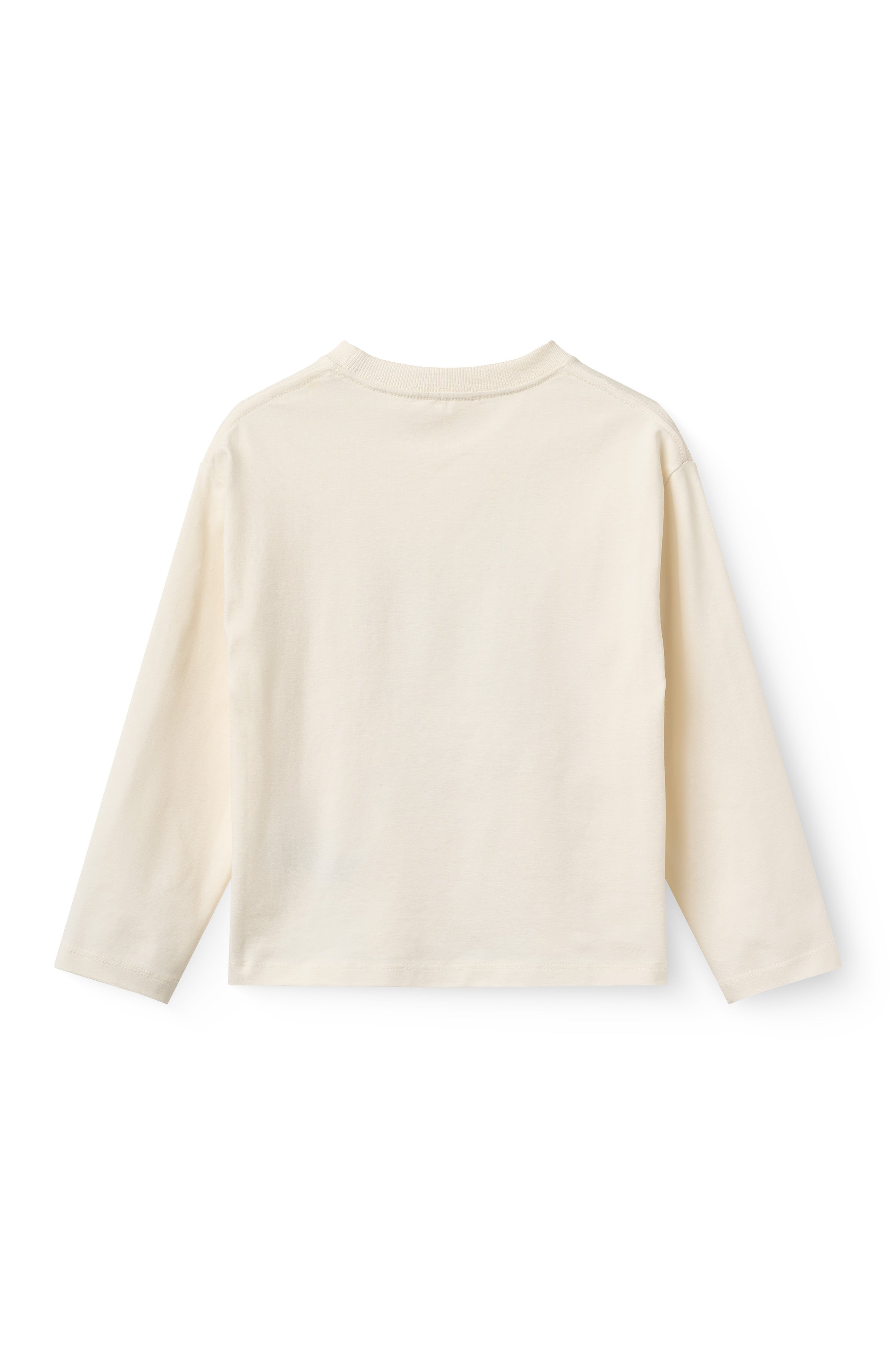 Top met lange mouwen - Astro cowboy longsleeve top - White - Biologisch katoen - Copenhagen Colors - achterkant