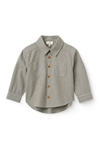 Checked shirt/blouse - Endless Sky/Brown Check Comb - 100% organic cotton - Copenhagen Colors