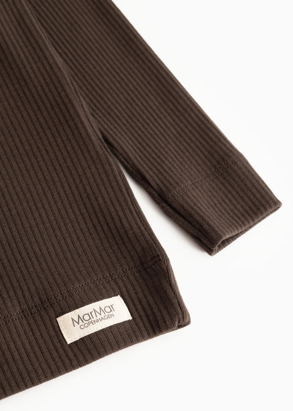 Longsleeve top Dark Roast – Modal & biologisch katoen – MarMar Copenhagen