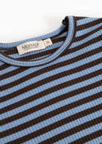 Plain Tee LS - Longsleeve top - Blue Heaven Stripe – Biologisch katoen & modal – MarMar Copenhagen