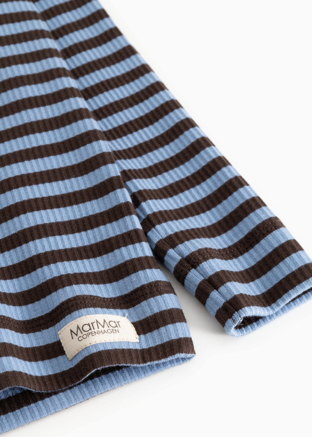 Plain Tee LS - Longsleeve top - Blue Heaven Stripe – Biologisch katoen & modal – MarMar Copenhagen