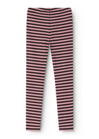 Leg Heather Stripe - Gestreepte babylegging – Biologisch katoen & modal – MarMar Copenhagen