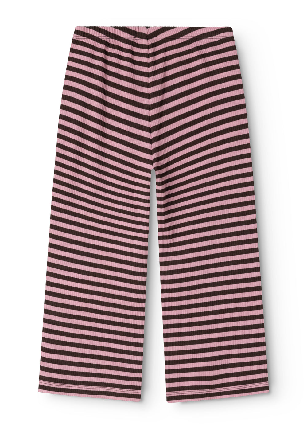 Wide leg broek - Pansi Heather Stripe –Biologisch katoen & modal – MarMar Copenhagen