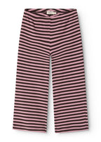 Wide leg broek - Pansi Heather Stripe –Biologisch katoen & modal – MarMar Copenhagen