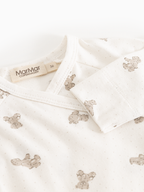 Overslagromper Belita – print Teddybears – modal & biologisch katoen – MarMar Copenhagen