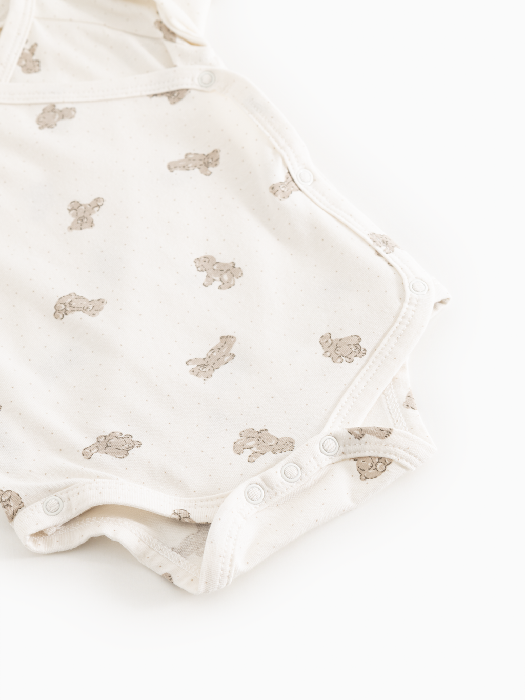 Overslagromper Belita – print Teddybears – modal & biologisch katoen – MarMar Copenhagen