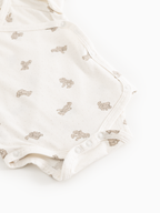 Overslagromper Belita – print Teddybears – modal & biologisch katoen – MarMar Copenhagen