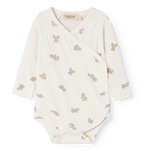 Overslagromper Belita – print Teddybears – modal & biologisch katoen – MarMar Copenhagen