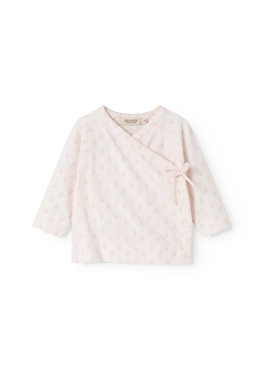 Crossover Top Tut Wrap LS Mini Bloom – Modal & organic cotton – MarMar Copenhagen