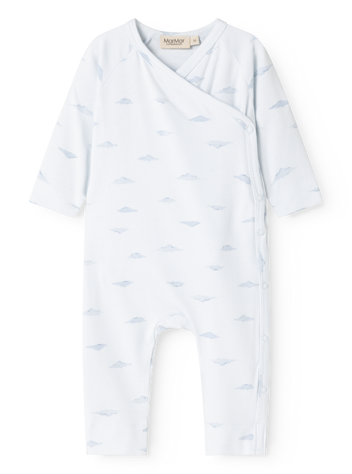 Romper Rulo with feet - Organic cotton & TENCEL™ Modal - New Born Cumu Print - MarMar Copenhagen - product photo - image 3
