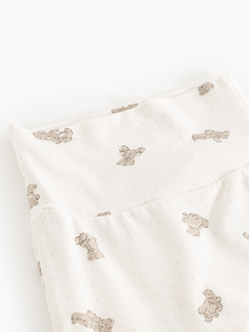 Baby Trousers Piva – Print Teddybears – Modal & Organic Cotton – MarMar Copenhagen
