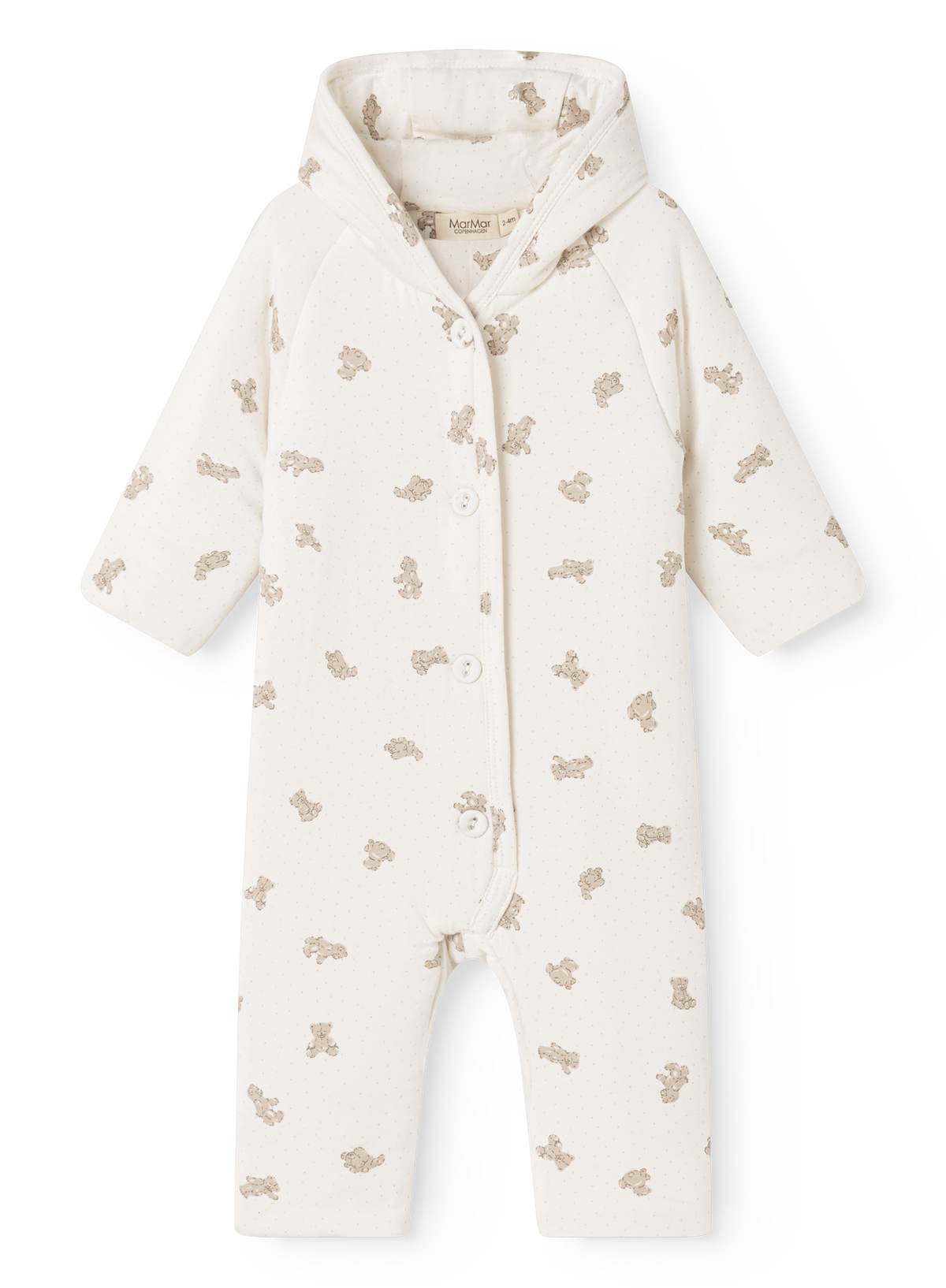 Gewatteerd buitenpak - Rexa – Teddybears – Modal & biologisch katoen – MarMar Copenhagen