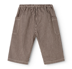Broek Panto - Soft denim - Dark Brownie Stripe - MarMar Copenhagen - productfoto - afbeelding 6