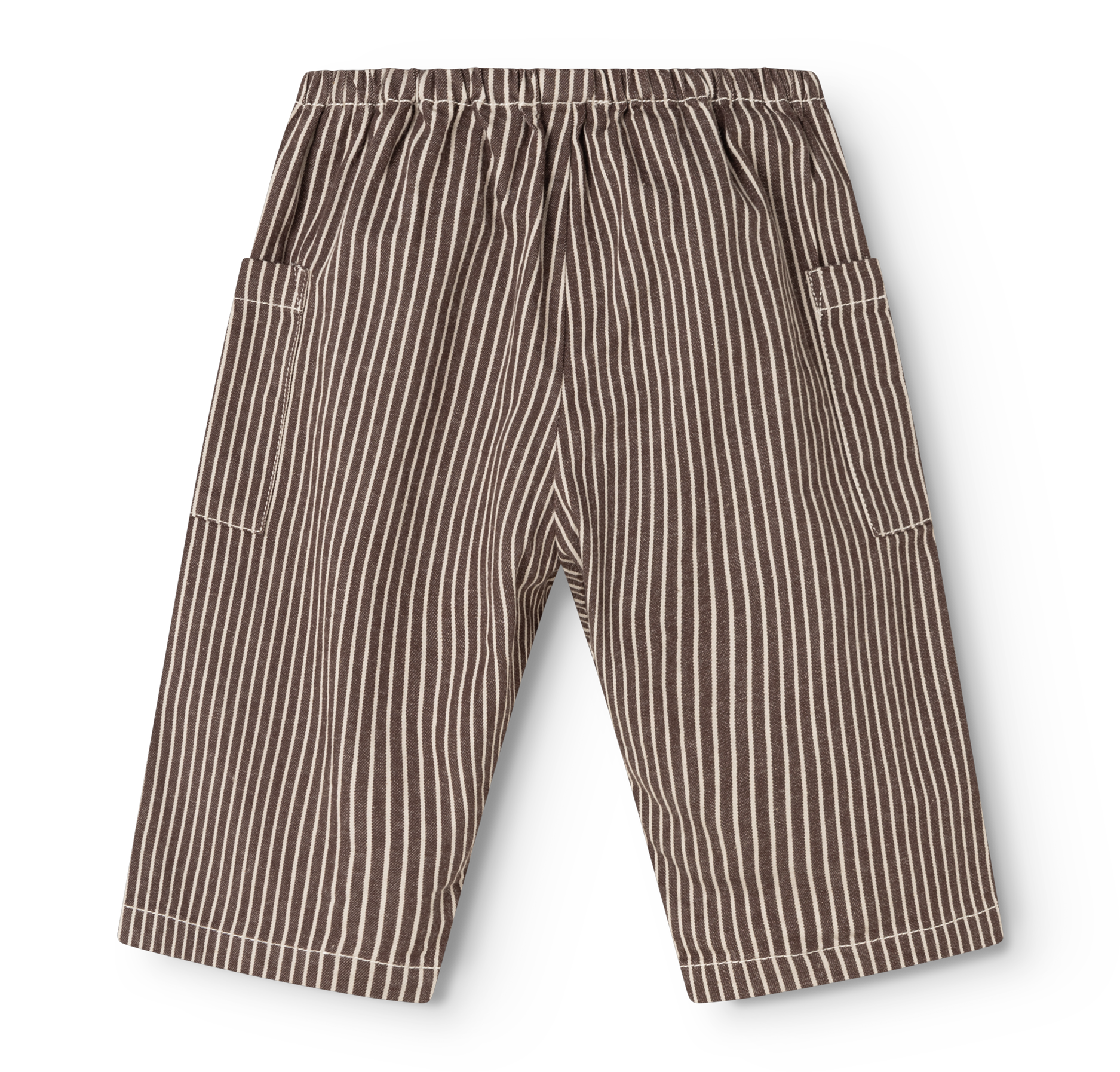 Broek Panto - Soft denim - Dark Brownie Stripe - MarMar Copenhagen - productfoto - afbeelding 6