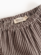Broek Panto - Soft denim - Dark Brownie Stripe - MarMar Copenhagen - productfoto - afbeelding 4