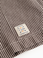 Overshirt Tovan - Soft denim - Dark Brownie Stripe - MarMar Copenhagen - productfoto - afbeelding 6