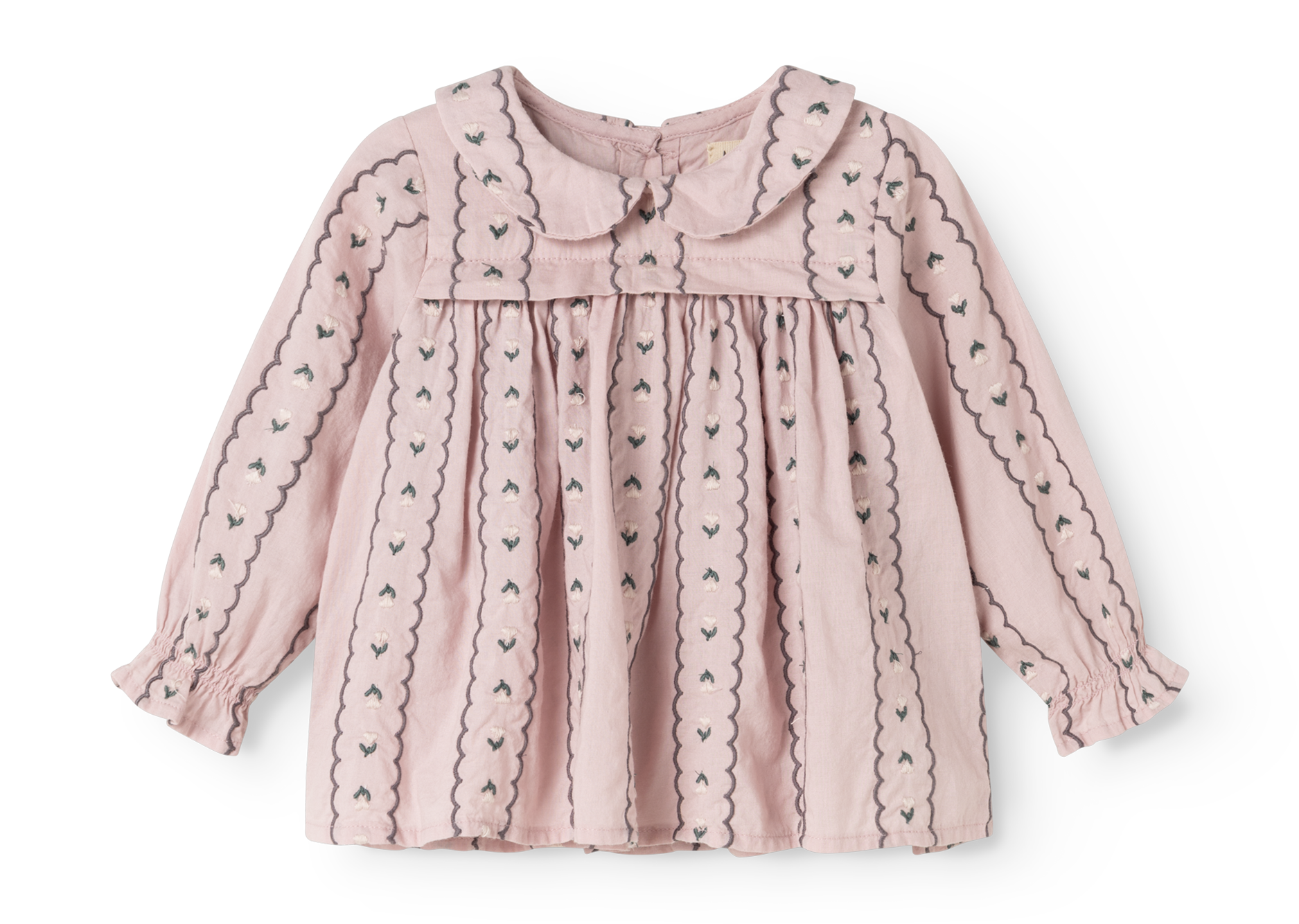Blouse Tora – Dusty Purple Bloom – Light Embroidery – MarMar Copenhagen