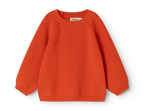 Gebreide babytrui Torin B - Biologisch katoen - Grapefruit - MarMar Copenhagen - productfoto - afbeelding 3