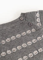 Gebreide trui Torin B - Creamy Smiles – Merinowol & katoen – MarMar Copenhagen