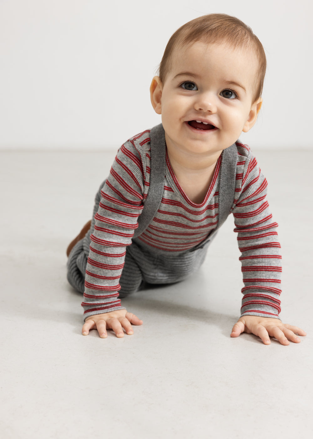 Benedicte Cherry Stripe – Body – Modal Fine Rib – MarMar Copenhagen