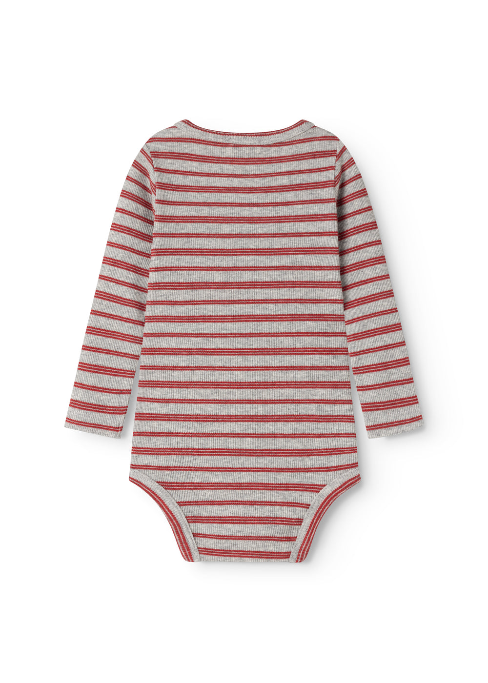 Benedicte Cherry Stripe – Body – Modal Fine Rib – MarMar Copenhagen