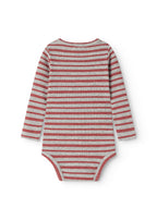 Benedicte Cherry Stripe – Body – Modal Fine Rib – MarMar Copenhagen