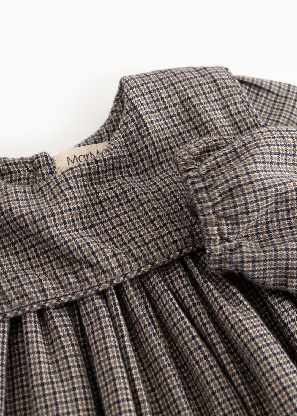 Dulle Hahnentrittmuster – Kleid – Strukturierte Baumwolle – MarMar Copenhagen