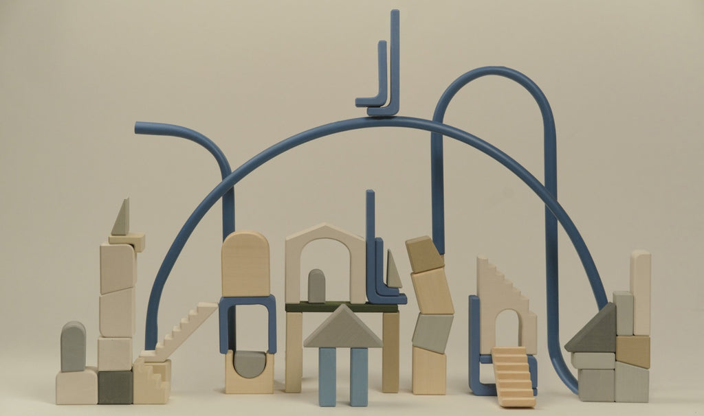 Houten bouwblokken - GES-2 Inner Feeling – Open-ended play – Raduga Grëz