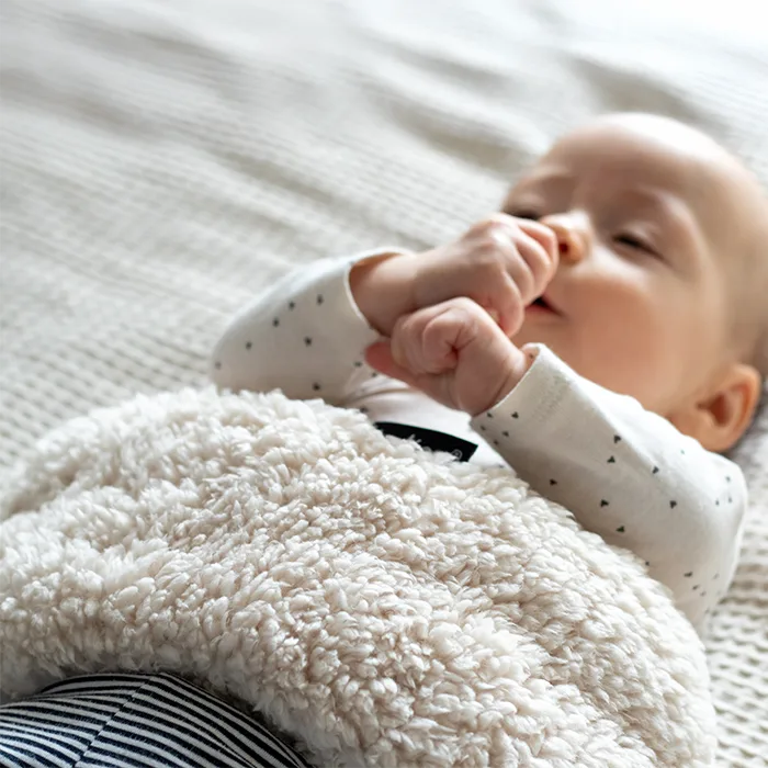 Warmtekussen voor baby’s & ouders - Teddy sand - KipKep Woller - productfoto
