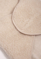 Wrap Blanket Wingy Uni Beige – 100% wool – Alwero