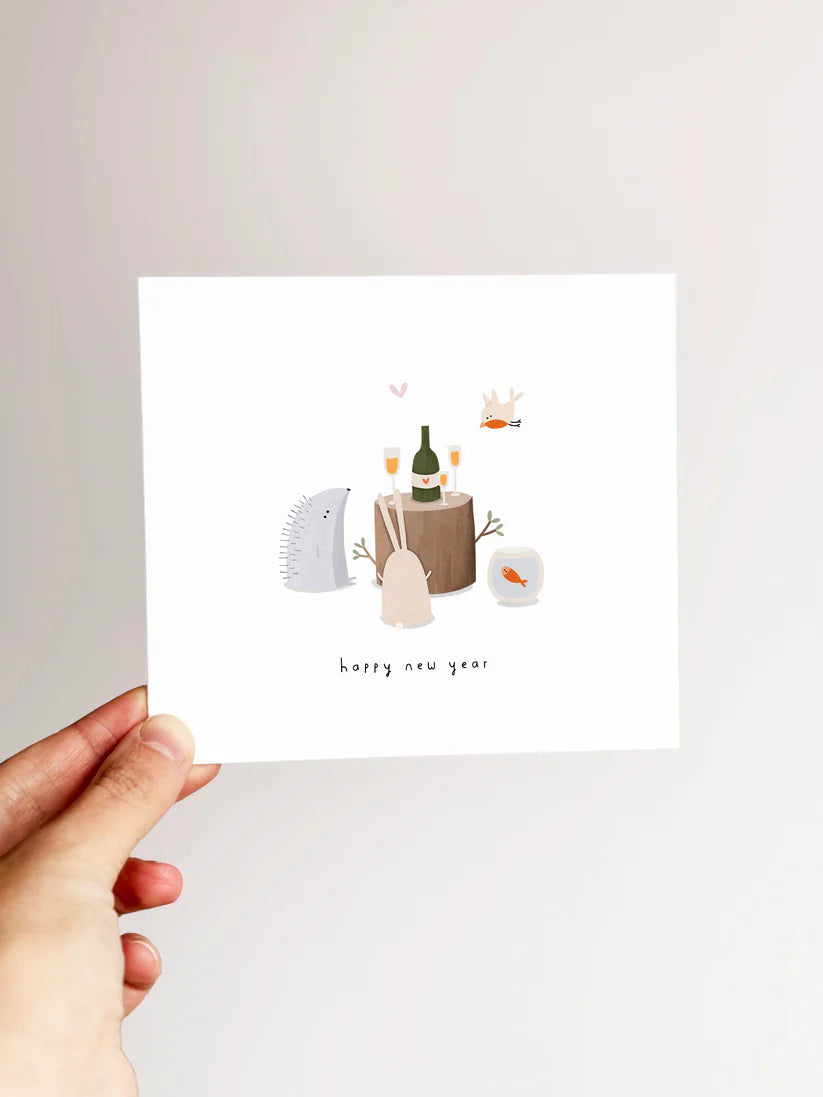 Set aus 8 Weihnachtskarten inkl. Umschlägen und Stickerbogen - Alijt