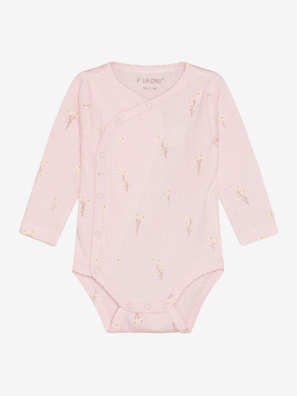 Overslagromper - Modal/katoen mix - Roze/Potpourri - Fixoni