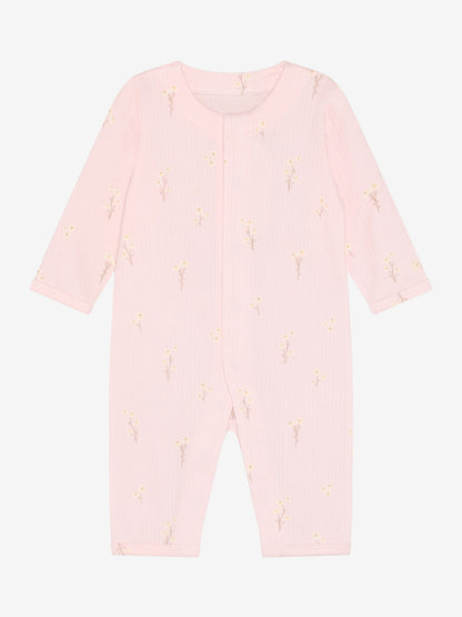 Sleepsuit/pyjamas - Modal/cotton mix - Pink/Potpourri - Fixoni