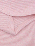 Romper - Modal/katoen - Roze/Bleached Mauve Melange - Fixoni - voorkant - afbeelding 2