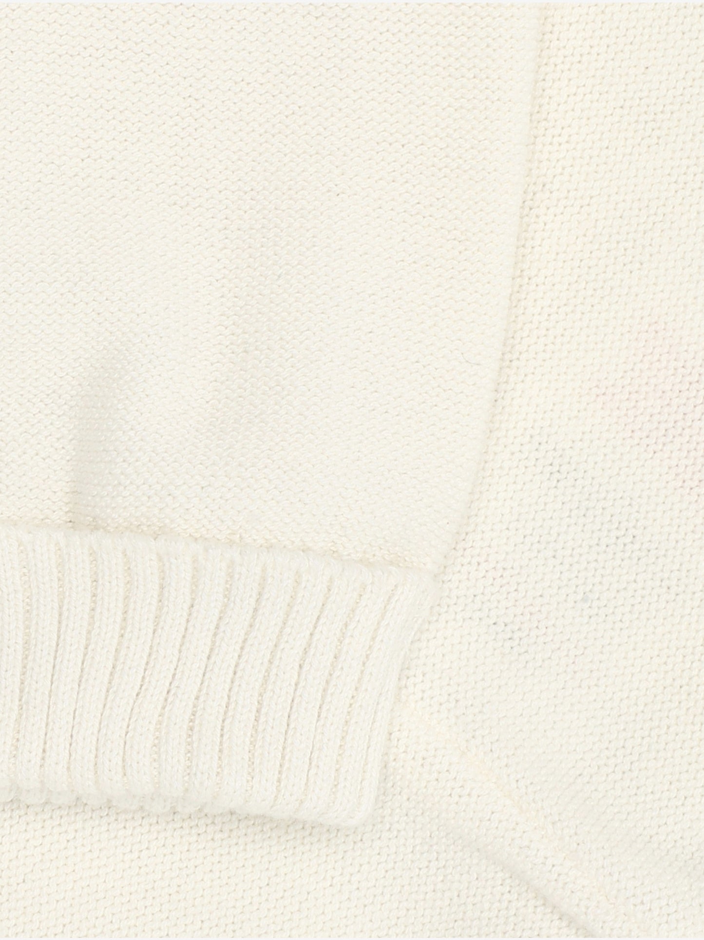 Knitted pants - Organic cotton - Knit Pants - Antique White - GOTS - Fixoni