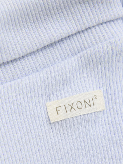 Baby Rib Legging - Biologisch katoen - Arctic Ice - GOTS - Fixoni