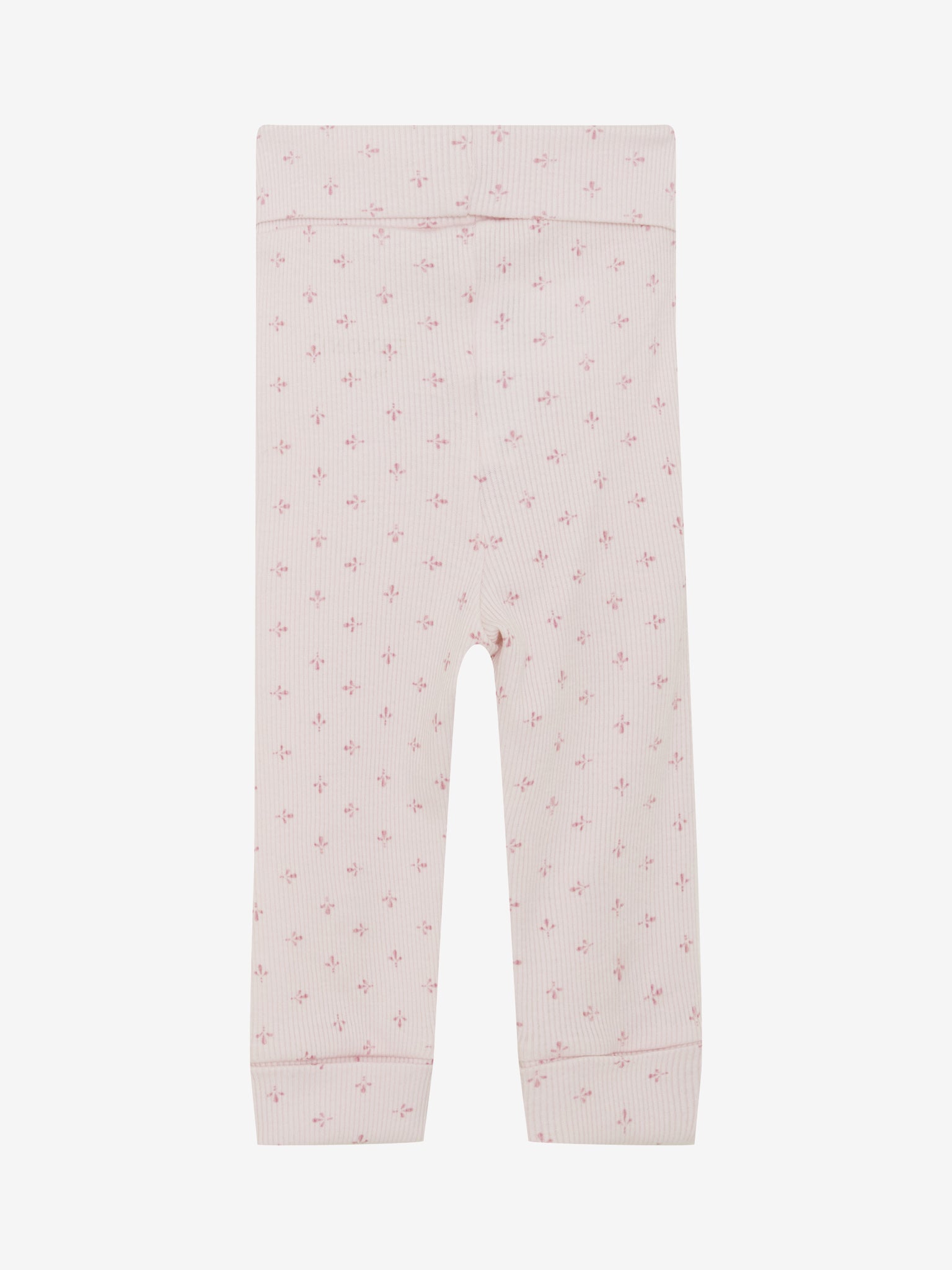 Legging - Biologisch katoen - Roze/Hushed Violet - Fixoni - productfoto - afbeelding 3