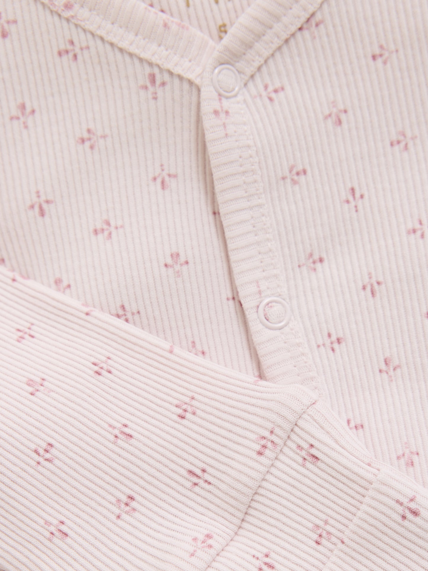 Bodysuit - Organic Cotton - Pink/Hushed Violet - Fixoni