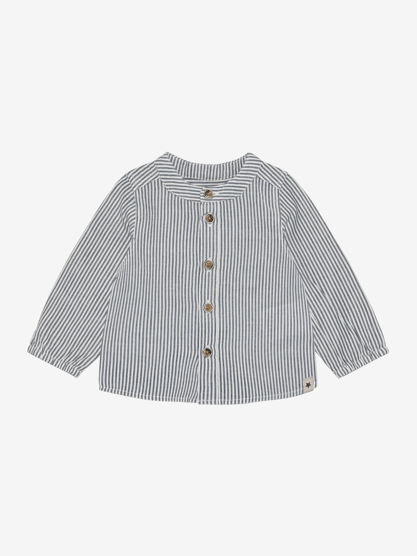 Overhemd top - YD Stripe - Katoen - Bering Sea - Huttelihut