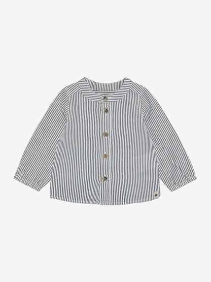 Overhemd top - YD Stripe - Katoen - Bering Sea - Huttelihut