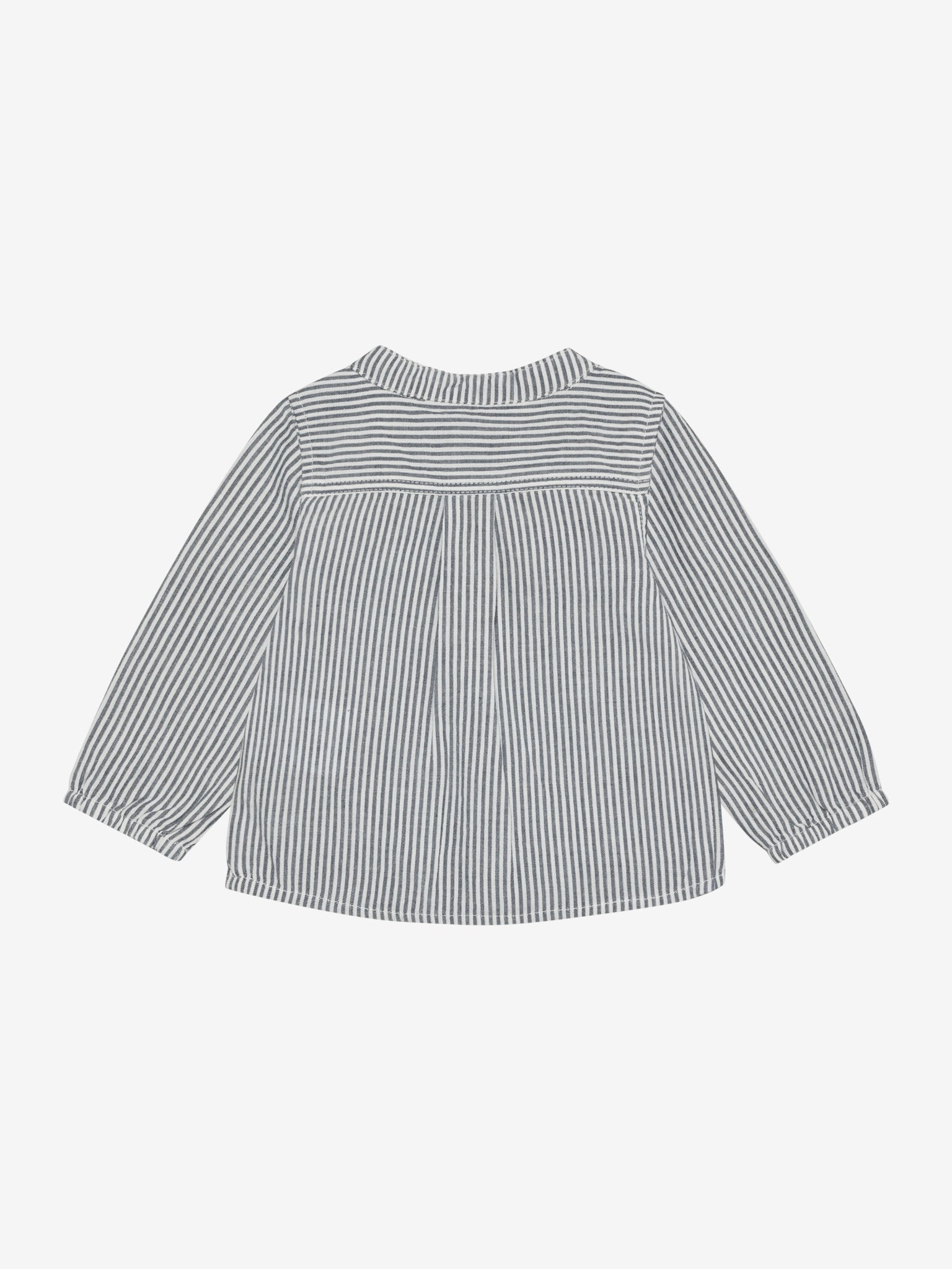 Overhemd top - YD Stripe - Katoen - Bering Sea - Huttelihut - productfoto - afbeelding 4