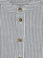 Overhemd top - YD Stripe - Katoen - Bering Sea - Huttelihut - productfoto - afbeelding 3