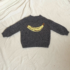 Lori Banana Sweater – Baggy trui - 100% biologisch Katoen – Claude & Co