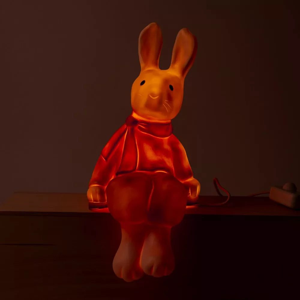 Nachtlampe Hase Lenny – Rot mit Dimmer – 50 cm – Egmont Toys
