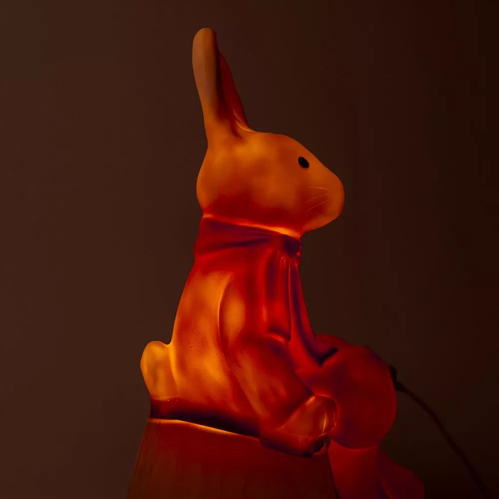 Nachtlampe Hase Lenny – Rot mit Dimmer – 50 cm – Egmont Toys