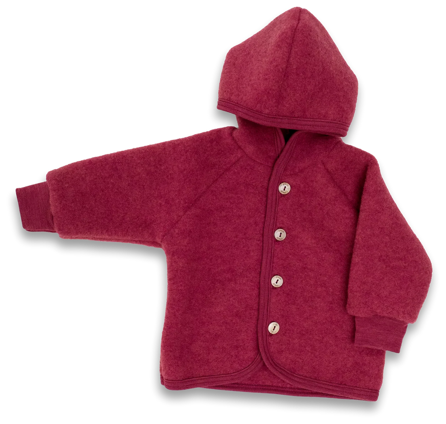 Jacket wool fleece - Organic merino wool - Engel Natur