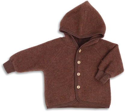 Jacket wool fleece - Organic merino wool - Engel Natur